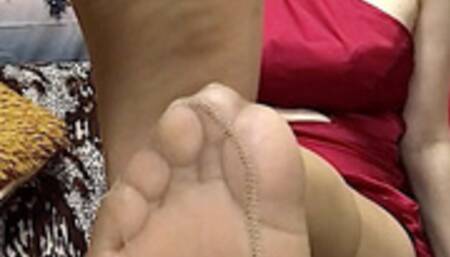 Butler with a Foot Fetish