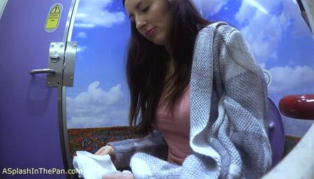 Slutty Sophia Has a Splash on the Train