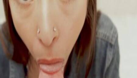 Amber caught SArah sucking Anthonys dick