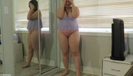 Cute Girl Slowly Wets Her Panties