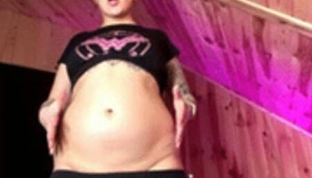 Huge monster in my belly