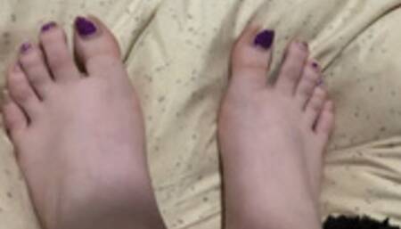 Worship my feet, Toenail panting and foot fucking JOI