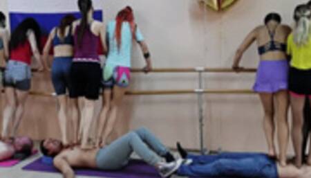 Jubilee multitrampling contest #50 (Part 1): trample dance & incessant jumping & body busting & running on torso