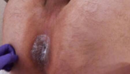 Cute twink boy fists my hole very well with both hands