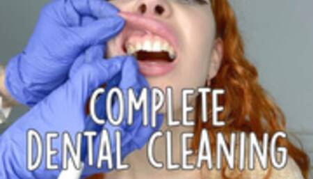 COMPLETE DENTAL CLEANING cleaning that disgusting tongue by Kitty Stepsis