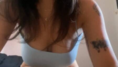 Black and purple Belbal balloons blowing and popping