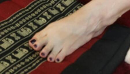 Removing Purple Nailpolish