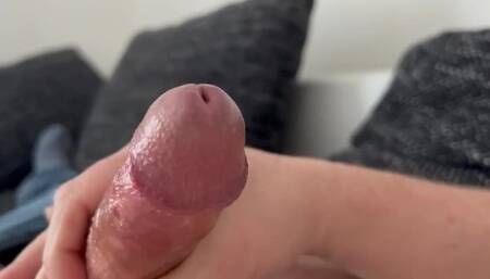 Circumcised Cock - Close up Of Orgasm