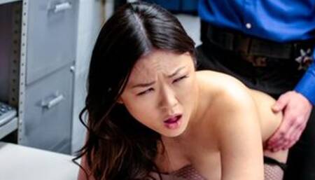 Lulu is down to suck Officer Mike's long cock