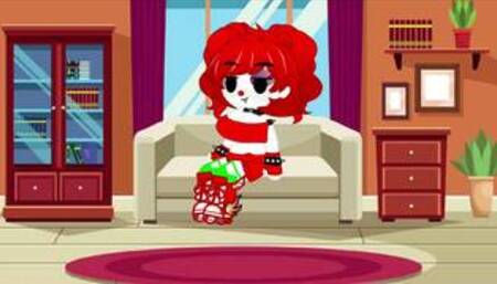 Circus baby gets bored, and Horny