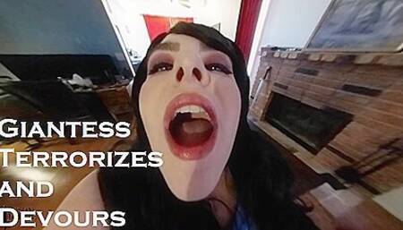 Jane Judge In Giantess Terrorizes And Devours
