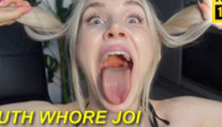 Mouth Whore JOI Mouth Fetish HD