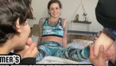 SUMMER’S DOUBLE AFTERCARE FOOT WORSHIP