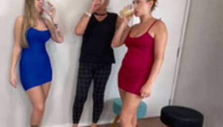 Lots of farts from these 3 beautiful women - Ms Aline, Angel and Queen Manu (MP4-HD 1080p)