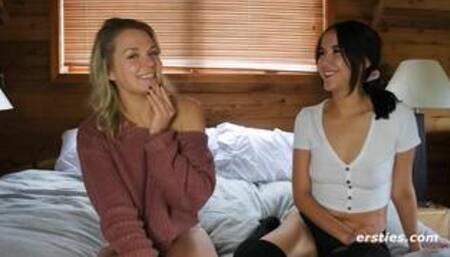 Ersties - First Time Canadian Has Steamy Shower With Friend