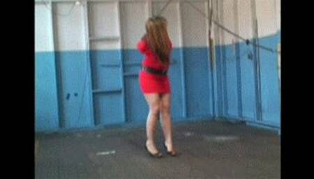 Girl next door endures a steel strappado (MP4 HD 7000kbps)