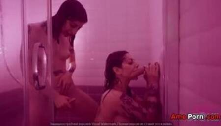 Milf And Step Daughter Having Sex In The Shower In Front Of Me