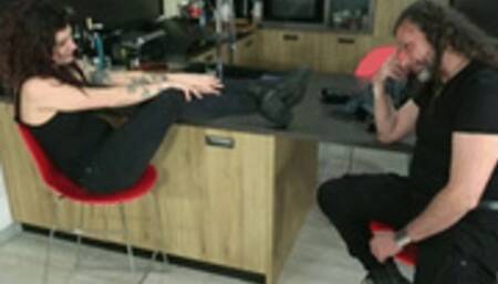 Dopo Il Concerto ( Only Foot Domination Scene ) After The Concert