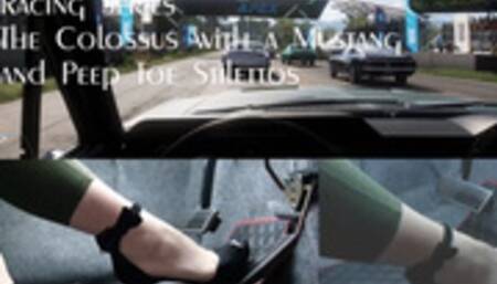 Racing Series: The Colossus with a Mustang and Peep Toe Stilettos (mp4 1080p)
