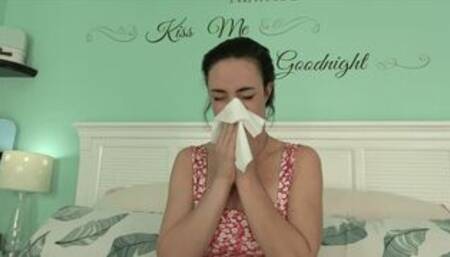 Sexy Solo Strip & Sneeze With Ama Rio (SD 720p WMV)