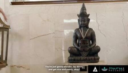 NURU MASSAGE - Cute Masseuse Takes Care Of Her Client's Huge Cock With A Happy Ending