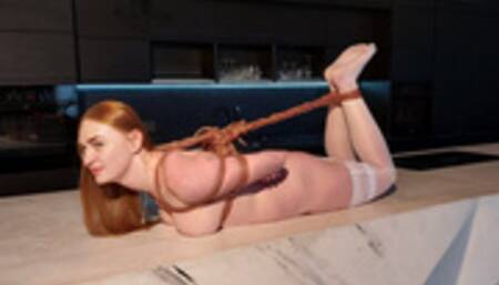 Nika_Bondage jute ropes_Part 2