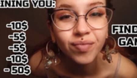 FINDOM GAME Draining you