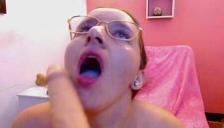 Hot curvy teen blowjob pov