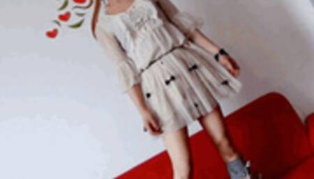 Boot and sock licking crotch rubbing YCBQ 13060414