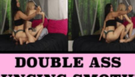 Princess Zoya and Sadistic Queen - Double Ass Bouncing Smother - {SD}