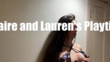Claire Irons and Lauren Sophia in: Claire and Laurens Playtime MP4 Med Res