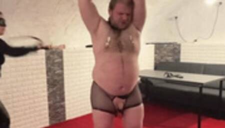 Mistress Azize and her slave