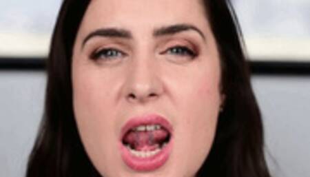 Tilly face tongue views! - MP4