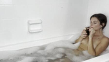 Bathtub Cigarette Smoking and Coughing