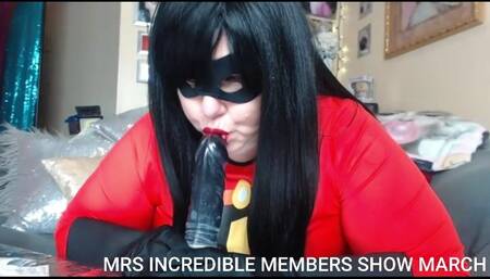 Mrs Incredible Members Show March 2021 Preview