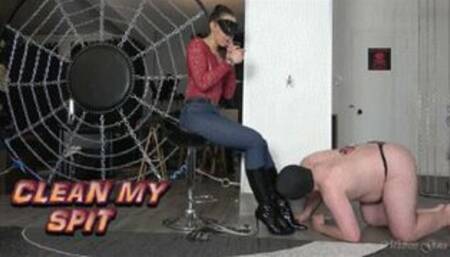MISTRESS GAIA - CLEAN MY SPIT - HD