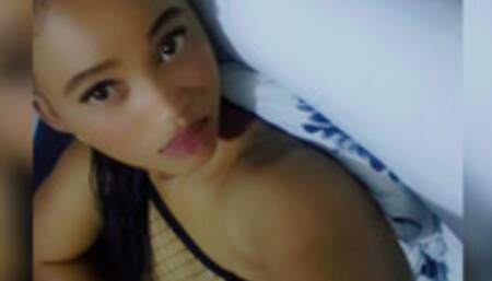 Pussy fed with a dildo