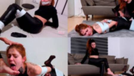 Victim's revenge on fetishist burglar - Spanish (sub:English), MP4, FULLHD 1080