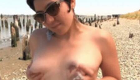 THICK SHORT HAIRED ASIAN SELF TOE SUCKING