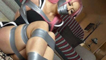 Daisy May in: The MayPole Dynasty Mystery: In Which Our Plucky Heroine is Face-Gagged & Left to SPIN (Explosive Struggle-Times)!! (HD)