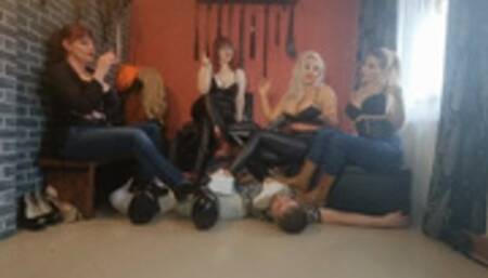 Reunion my step-mom ,step-sister and step-aunt and our slaves