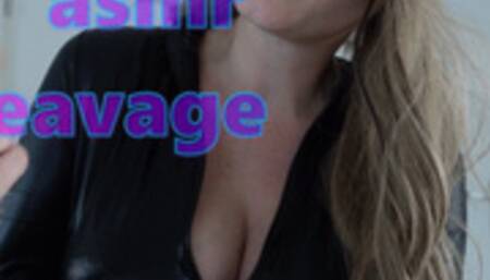 ASMR cleavage dutch
