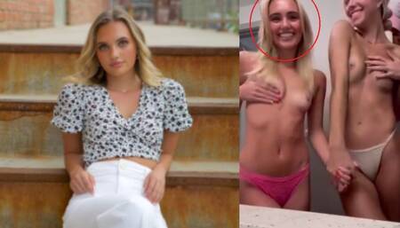 Webslut Ava DiPretoro Nude Lesbian Porn 1