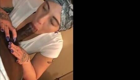 POV Blowjob from a Mixedgirl BBC