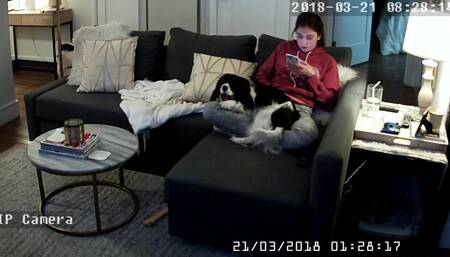 Sexy girl Hidden cam masturbation