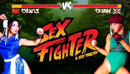 Sex Fighter: Chun Li Vs. Cammy (XXX Parody) - Brazzers