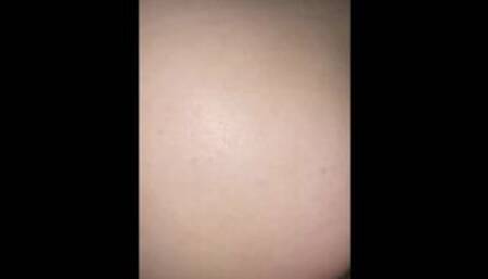 Random stranger fucks naked light skin in public on a bridge with creampie