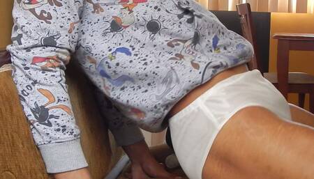 Sexy and Slim Guy Having Fun in His Underwear - Part 1