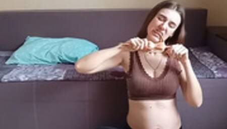 I will tear you apart, eat you and swallow you