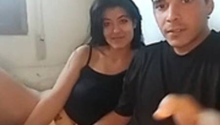 HOMEMADE SEXTAPE STRIP TEASE AND FUCKED BRUNETTE BIG ASS